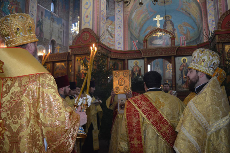 Богослужение на Рождество