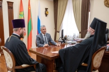 11 июля 2022 г. Встреча с Президентом ПМР