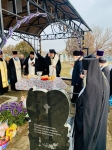 Панихида на могиле иеромонаха Викентия (Кимитюка) 3