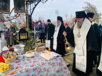Панихида на могиле иеромонаха Викентия (Кимитюка) 6