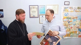 Поздравление В.И. Лаврентьева с 50-летним юбилеем