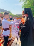 Литургия в Покровском храме в Лунге 20.05.2023 г. 2