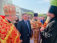 Литургия в Покровском храме в Лунге 20.05.2023 г. 3