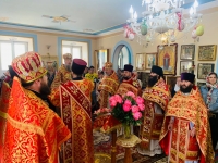 Литургия в Покровском храме в Лунге 20.05.2023 г. 6