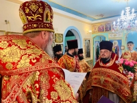 Литургия в Покровском храме в Лунге 20.05.2023 г. 9