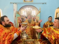 Литургия в Покровском храме в Лунге 20.05.2023 г. 16