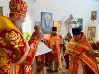 Божественная литургия в день престольного праздника храма села Глиное 21.05.2023 г. 6