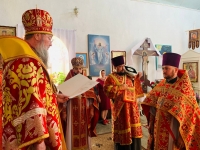 Божественная литургия в день престольного праздника храма села Глиное 21.05.2023 г. 7